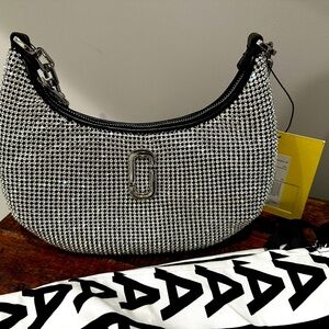 Marc Jacobs the Small Rhinestone Curved Bag